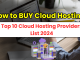 Top 10 Cloud Hosting Providers List 2024